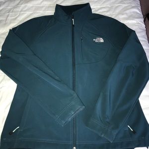 Women’s Northface Green/Blue Jacket Lg